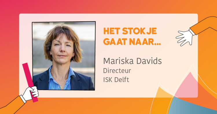 ISK Delft - Mariska Davids - Stokje Doorgeven