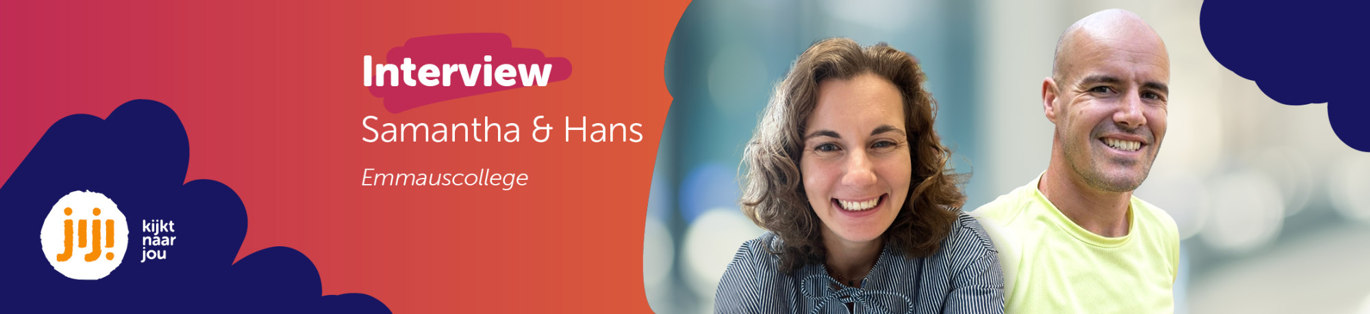 Foto van Samantha en Hans