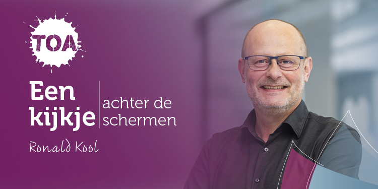 Kijkje achter de schermen met Ronald