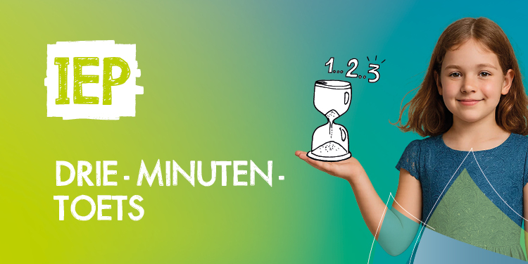 drie minuten toets