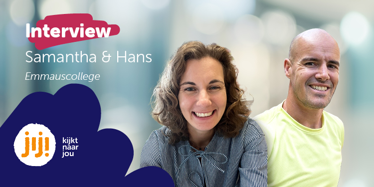 Foto van Samantha en Hans