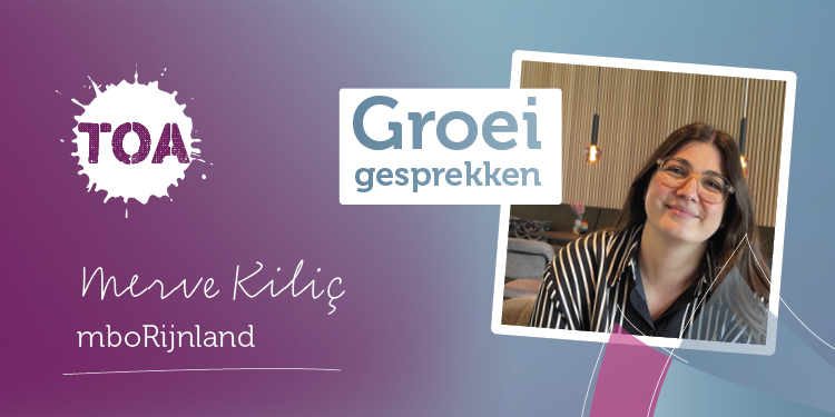 Mbo-docent Merve Kiliç: ‘Ik sluit altijd aan bij de actualiteit en de leefwereld van studenten.’