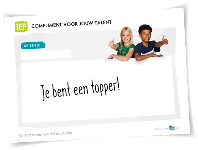 IEP complimentenkaart