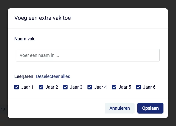 Screenshot JIJ! Plus extra vak
