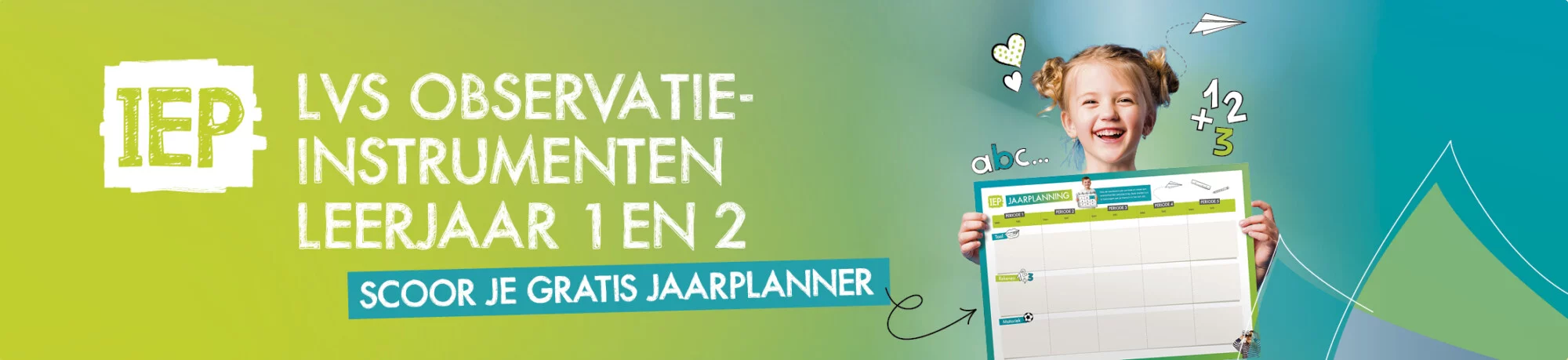 IEP Jaarplanner leerjaar 1 en 2