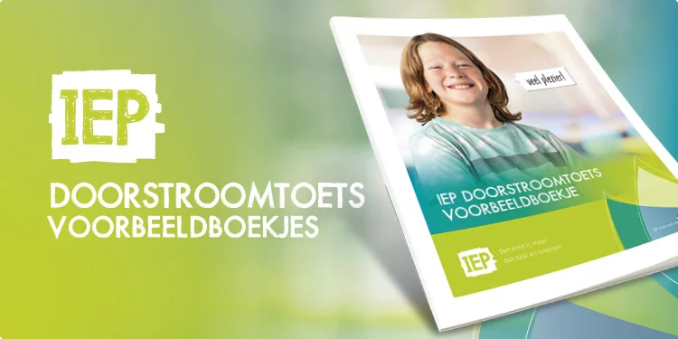 IEP Doorstroomtoets voorbeeldboekjes