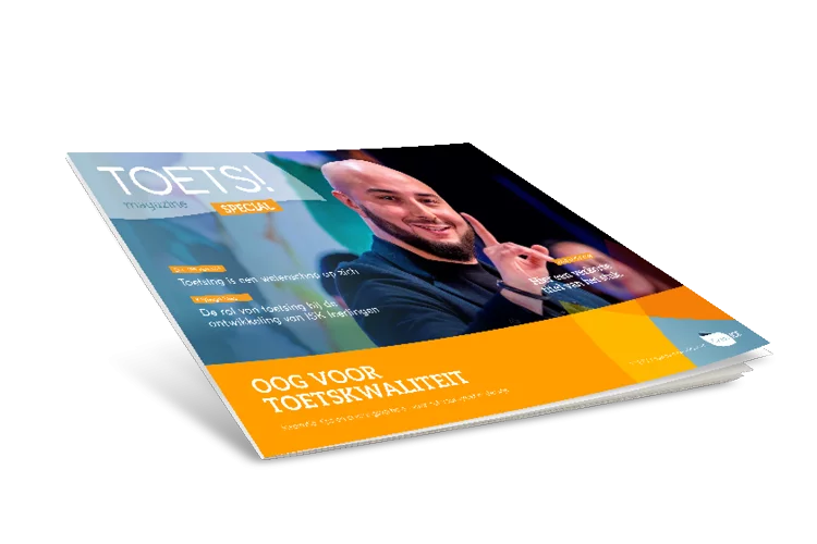 WEBSITE JIJ AFB 2K Toetsspecial 2022 Mockup Toets! special: Oog voor toetskwaliteit, Voortgezet onderwijs, JIJ!